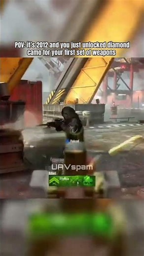 POV: It’s 2012 and you just got diamond camo 🤩 #callofduty