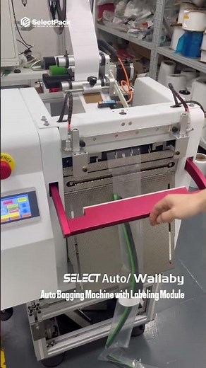 SelectAuto/Wallaby Auto Bagger for Long Tubing | SLP-DS02C/03C |SelectPack #machine #baggingmachine