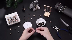 NBEADS 120Pcs 12 Styles Cubic Zirconia Link Beads, Brass Micro Pave Beads Jewelry Making Beads for Bracelet Necklace Earring Craft Jewelry