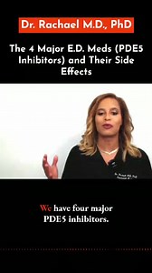 Each major ED medication (also known as PDE5 Inhibitors) comes with it's set of pros and cons. That being said, as you see in this clip, there are a lot more cons than the real one benefit you get from taking them (mediocre sex). 🥤 If you're looking for a way to boost nitric oxide in your body which improves blood flow to the 'D' without having to rely on these kinds of meds, I suggest checking out my E-Function Smoothie Recipe Book 2.0. These E-Function smoothie recipes have been designed to i
