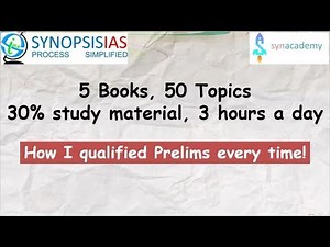 How to Prepare for IAS Prelims | One Attempt Selection Strategy | UPSC 2025