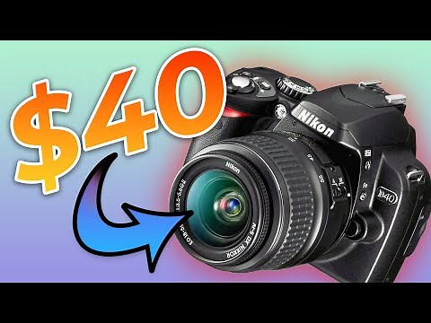 The Legendary Nikon D40 ($40 DSLR Challenge)