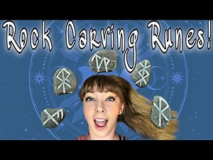 Rock Carving Runes with Beth the Builder | Easy Stone Engraving