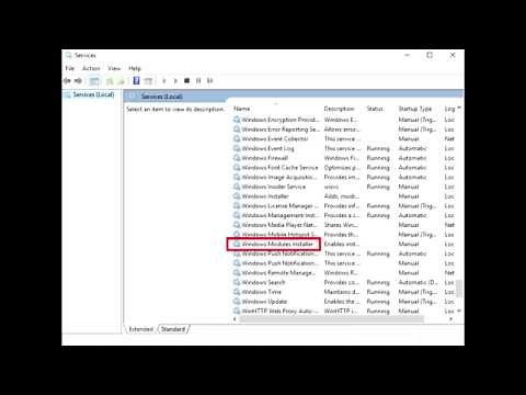Как отключить эту ху... на всегда Windows Modules Installer