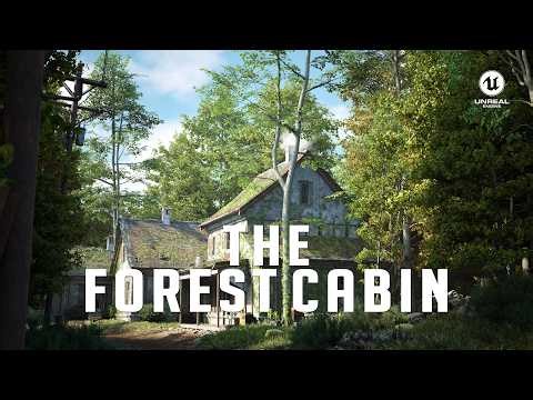 Unreal Engine 5.7.4 render II "THE FOREST CABIN" II #render #unrealengine5 #megascans