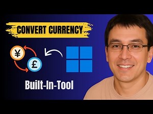 How to Convert Currency Instantly in Windows 11 (Built-In Tool!)