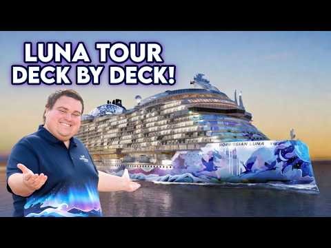 First Look Norwegian Luna | Complete Tour of NCL's Brand New Cruise Ship