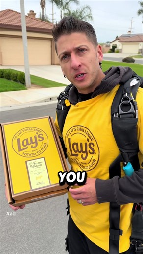 #ad Surprising my friend with the freshest bag of @lays chips for their 72 hour challenge! layschallenge.com (http://layschallenge.com/)