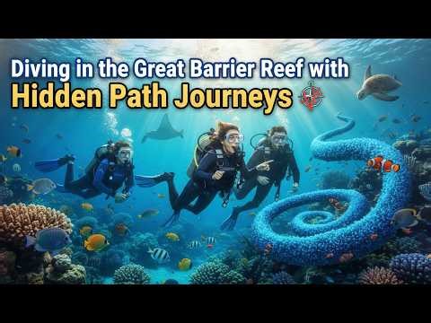 Diving in the Great Barrier Reef with Hidden Path Journeys