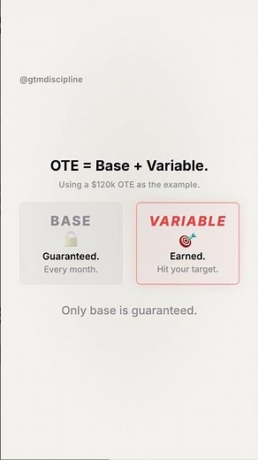 what is OTE? #revops #marketing #sales #tech #trending #gotomarket