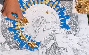 How to Gold Leaf with Precision Tutorial