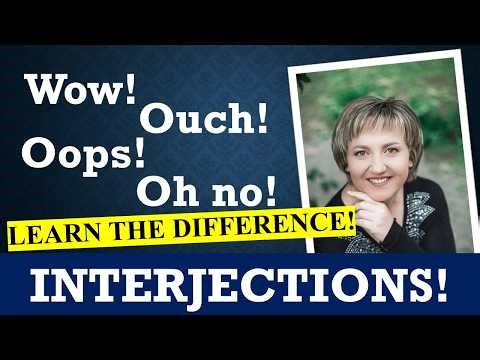 English Interjections Made Easy | Surprise, Pain, Attention & More