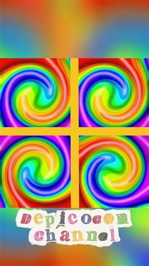 Rainbow Swirl Pattern 🌈 | Colorful Procreate Timelapse