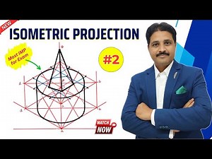 ISOMETRIC PROJECTION IN ENGINEERING DRAWING SOLVED PROBLEM 2 ‪@TIKLESACADEMYOFMATHS‬