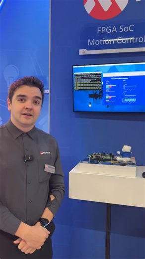 Microchip Technology Inc. on Instagram: "PolarFire® SoC FPGAs: real-time motor control made easy. See it at @spsmesse!"