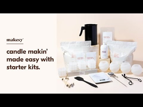 go candle pro🏅 with easy peasy candle making starter kits.