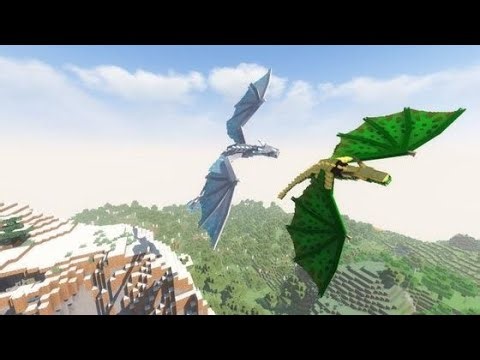 I playing minecraft with dragon mod