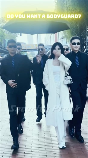 Do you need a bodyguard? 🙄 | Security Prank