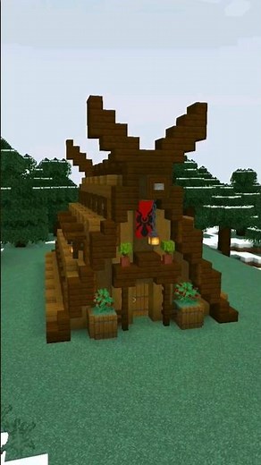 Minecraft | Casa Vikinga en Survival #minecraft #minecraftbuilds #minecraftbuilding