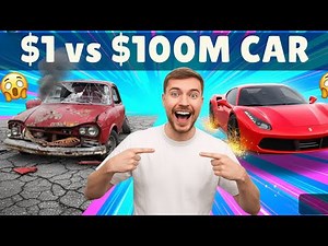 $1 vs $100M Car | MrBeast Viral Video (Full Explanation) | ‪@MrBeast‬ | Review & Facts 2025