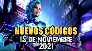 Códigos Free Fire de hoy 15 de noviembre de 2021 (funcionan)