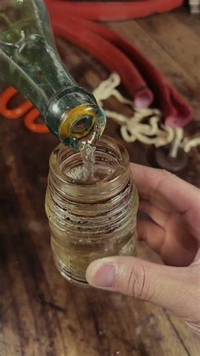 Crafting a Traditional Glass Jar Oil Lamp #VintageVibes #DIYProject #TraditionalCrafts