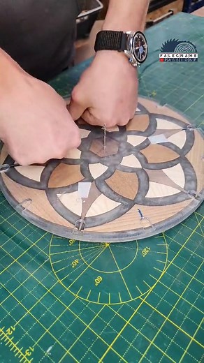 Rustic Wooden Resin Clock – DIY Nature-Inspired Wall Art