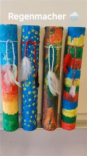 Regenmacher #werken #schule #diy #technikunddesign #crafts #regenmacher #musikinstrument #basteln