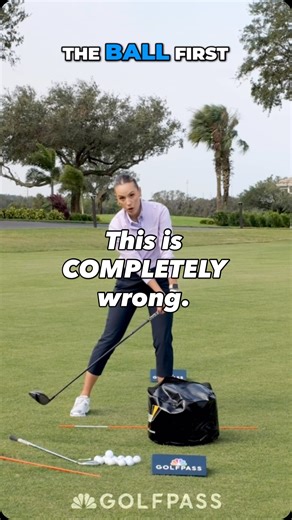 9K views · 907 reactions | DIFFERENT IMPACTS | Are you delivering the club to the golf ball incorrectly? Pay close attention to this insightful tip from @carolinpinegger so that you can optimize the way you hit both your driver and your irons. | GolfPass | Facebook