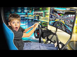 I GOT A RACING SIM SETUP FOR CHRISTMAS AND PLAYED F1 25 😱