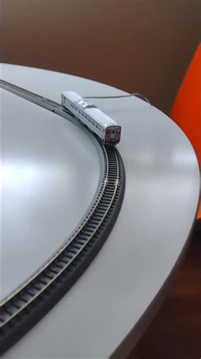 Test run of Kato N Scale Alaska Passenger car #712