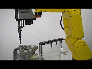 A Robotic Thread Unit Verifying Plain Holes in a Transfer Case