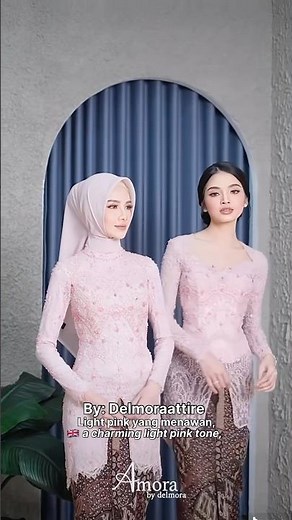 Timeless Kebaya in Light Pink | Elegance Meets Indonesian Heritage ✨🇮🇩 #ethnicwear #kebaya