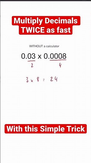 Maths Life Hack - 4 #shorts