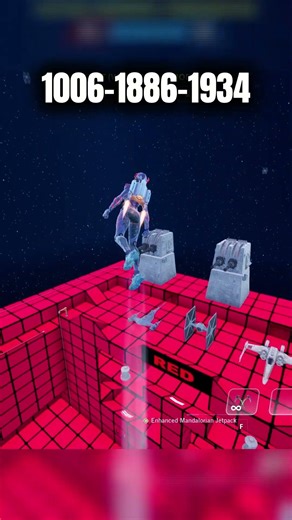 Try out all the new Star Wars weapons on this Fortnite island!