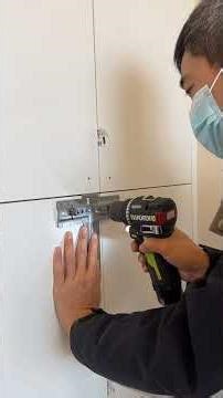 柜门拉手打孔器 #郑州家具安装师傅 #高性能实用工具 #好工具一起分享 #定制家具安装工具