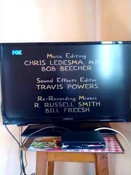 The Simpsons end credits 2004