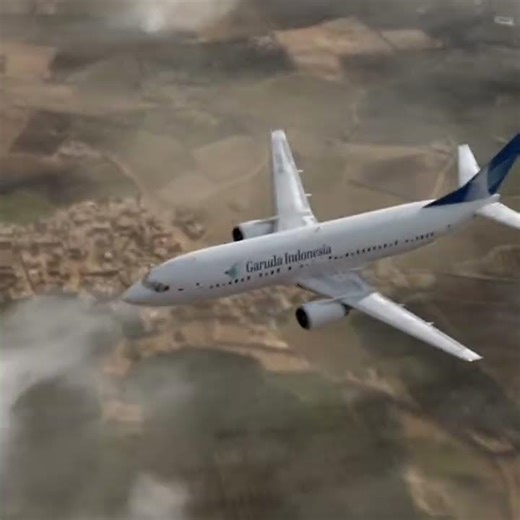 Garuda Indonesia Flight 200 accident version