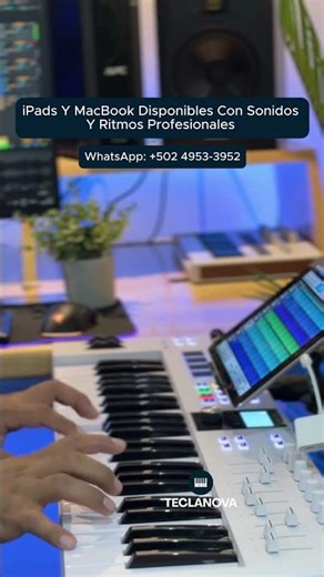 iPad Y MacBook Con sonidos Y Ritmos Profesionales Disponibles