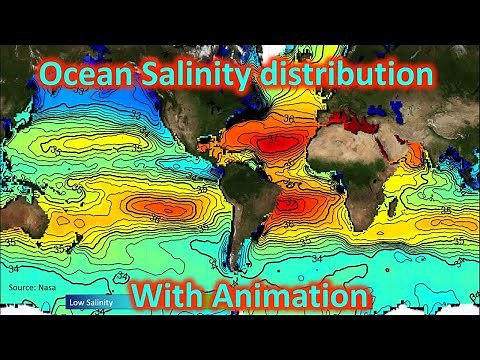 Ocean Salinity distribution (vertical and horizontal) with Animation | UPSC 2004