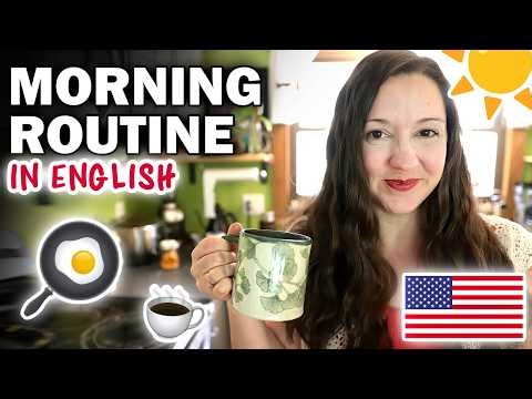 My Morning Routine: English Vocabulary Lesson