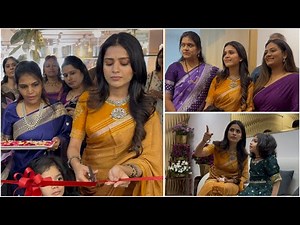 Bigg Boss 9 Runner Thanuja Puttaswamy First Grand Opening Threads Luxury Designer Studio