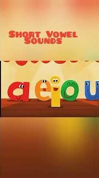 Learn Short Vowel Sounds in Just 1 Minute! 🅰️🅴🅸🅾️🆄"