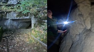 Underground cavers admit they were 'pretty scared' after hearing something whilst exploring old mine