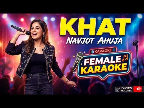 Khat likhun tere liye karaoke female version | Kaagaz ke phool karaoke with lyrics|