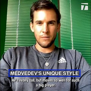 20K views · 360 reactions | “He has no weakness, that makes him very difficult.” - Dominic Thiem The 2020 US Open Tennis Championships winner has got Daniil Medvedev pegged as Djokovic’s biggest threat. | Tennis Channel | Facebook