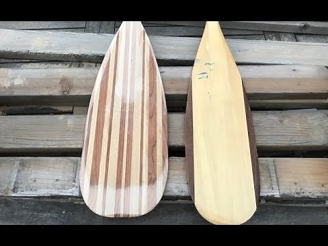 PADDLES | Making a Laminated Canoe Paddle - Part I