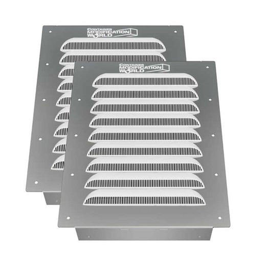 Heavy Duty Air Vent for Shipping Containers Metal Mesh Fabrication Services Pack Shipping Container Vent