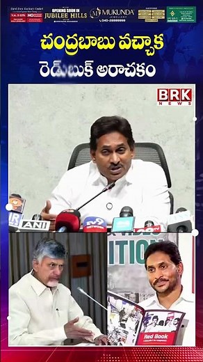 YS Jagan's Explosive Remarks on Red Book and Custodial Deaths | @brknewsofficial