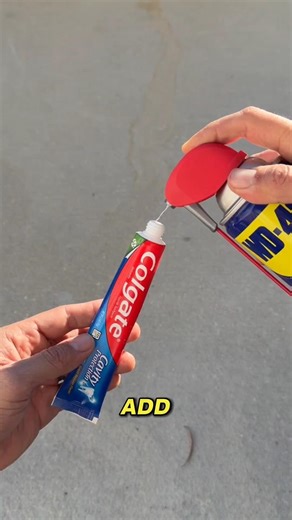 The WD-40 and Toothpaste Cleaning Trick